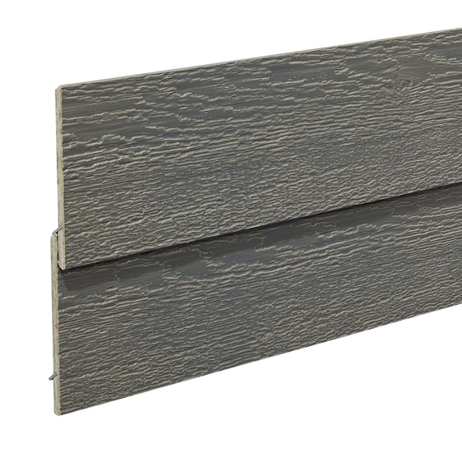 Wausau Supply | 6 in. RigidStack Siding Bedrock Woodgrain