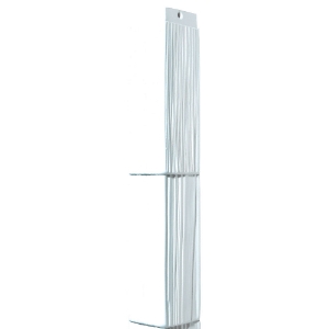 10 in. Staggered Shake Outside Corner Post Kit 761 White 60 in.