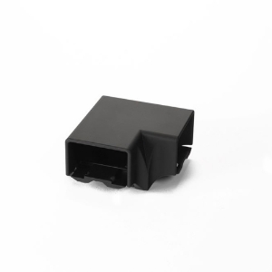 Over-the-post Corner Rail Bracket - Text Black