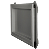 Recessed Jumbo Mount Block Charcoal Gray 215