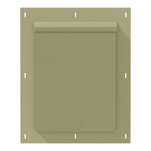 Diamond Kote® RigidMount Blank Universal Mount Block Brushed Smooth Olive