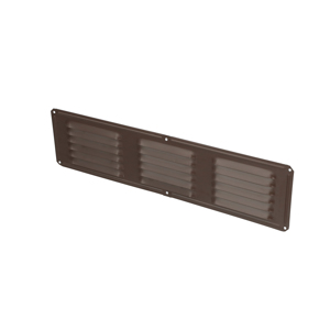 4 in. x 16 ft.  Brown Undereave Vent * Non-Returnable *