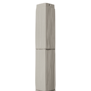 10 in. Staggered Shake Outside Corner Post Kit 669 Flagstone 60 in.