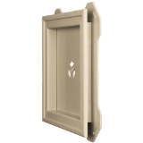 Recessed Square Mount Block Desert Tan 013