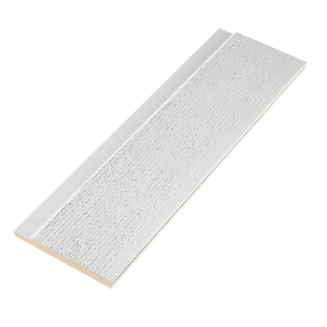 Diamond Kote® Boral 1 in. x 8 in. x 16 ft. Starter Board Woodgrain White  - 2 per pack