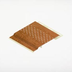 4 in. Vented Soffit 20 ft. Chai Cedar