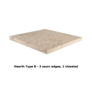 Latte Honed Hearth B 20 in. x 20 in.