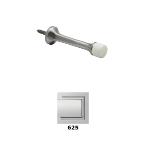 Ives 61 Door Stop Solid 625 Bright Chrome - Model: SP61MB26