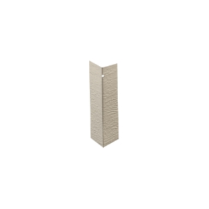 Oyster Shell 3/8 in. x 6 in. Individual Metal Outside Corner Horizontal Grain 25/ct