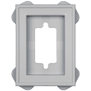 Recessed Mini Mount Block #016 CT Sterling Gray