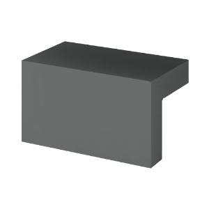 5/4 in. x 4 in. x 10 ft. AZEK PVC Smooth Outside Corner Prefinished Smoky Ash