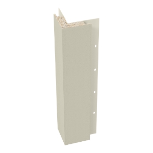 Diamond Kote® 5/4 in. x 4 in. x 16 ft. Rabbeted Brushed Smooth Outside Corner w/Nail Fin Clay - 1 per pack