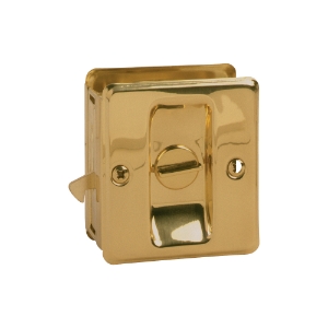 Ives 991 Pocket Door Privacy 605 Bright Brass - Model: 991A3