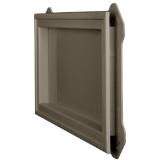 Recessed Jumbo Mount Block Castle Stone 402