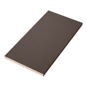 Diamond Kote® 4/4 in. x 10 in. x 16 ft. Brushed Smooth Trim Umber