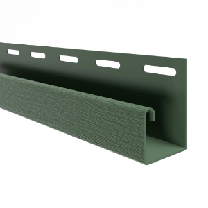 5/8" Matte J Channel Shamrock 12 ft. 6 in.