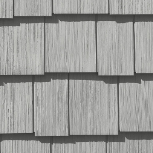 Double 7 Staggered Edge Perfection Shingle 3G Sterling Gray