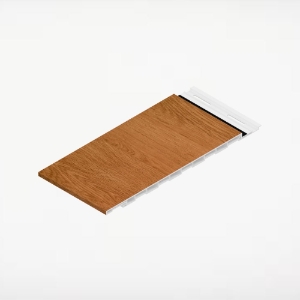 12 in. Seamless Shadowline Wall Panel 16 ft. Chai Cedar 4/pk ChamCl