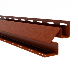 Universal Matte Inside Corner Post 7/8 in. x 1-1/2 in. Redwood 10 ft.