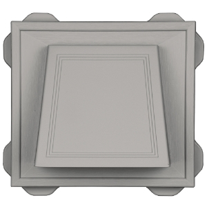 4-inch Hooded Vent CT Graystone 171