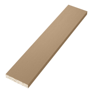 Diamond Kote® 4/4 in. x 4 in. x 16 ft. Brushed Smooth Trim French Gray
