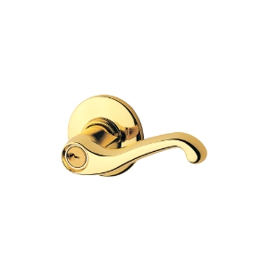 S80PD Storeroom Lock RH Flair Commercial Lever 605 Bright Brass - Box Pack