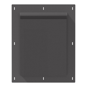 Diamond Kote® RigidMount Blank Universal Mount Block Brushed Smooth Graphite