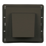 Water Management 4" Hooded Vent #306 Terra Bronze