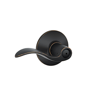 F40V Privacy Accent Lever 716 Aged Bronze - Visual Pack