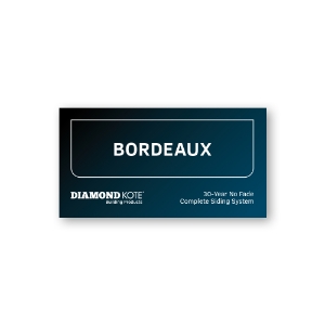Diamond Kote®  Color ID Signage 4x2 Bordeaux