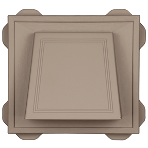 4" Hooded Vent #096 Heather