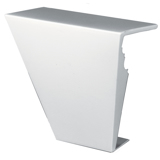 Wausau Supply | Keystone for Window Header #001 White