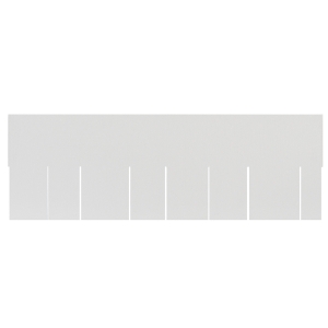 Azek PaintPro Straight Edge Shingle Panel 7-inch Reveal Siding 48 in. x 16 in. x 1/4 in. Shingle Panel