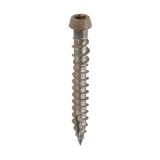 2-1/2 in. TOPLoc Stainless Steel Screws Brown  300 sq. ft.