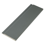Diamond Kote® Boral 1 in. x 8 in. x 16 ft. Starter Board Brushed Smooth Smoky Ash 2 pk.