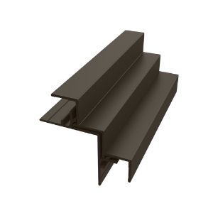 EasyTrim EZ-62 7/16 in. x 10 ft. 2-piece Square Outside Corner Trim Coffee