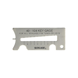 Schlage 40-104 Key Gauge