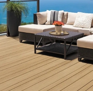 Advanced PVC 4 in. Deck Board Collection Samples