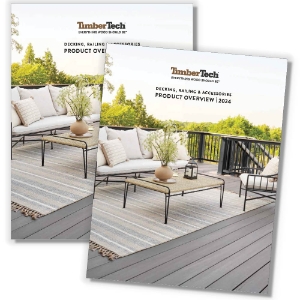 TimberTech Deck  Rail 12-page Product Overview 2024