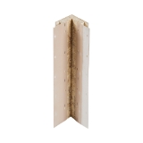 Diamond Kote® 5/4 in. x 4 in. x 10 ft. Rabbeted Woodgrain Outside Corner w/Nail Fin Grizzly - 1 per pack