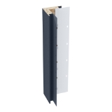Diamond Kote® 5/4 in. x 4 in. x 16 ft. Rabbeted Brushed Smooth Outside Corner w/Nail Fin Midnight - 1 per pack