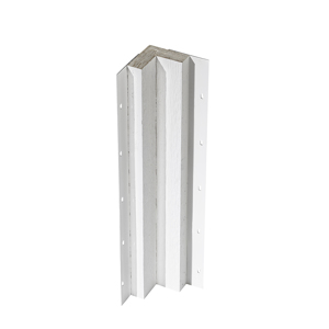 Diamond Kote® 5/4 in. x 3 in. x 10 ft. Woodgrain Inside Corner White - 1 per pack