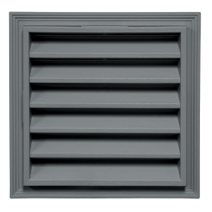 12 in. x 12 in. Square Louver Gable Vent Flagstone 325