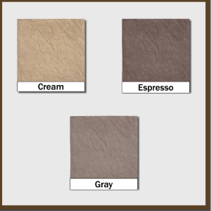 StoneCraft Accessory Color Sample Board