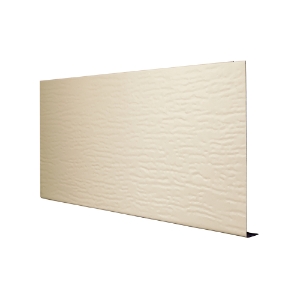 TruLine 8 in. Steel Woodgrain Fascia Snowmist 523