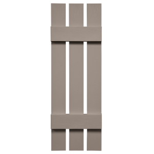 12 in. x 67 in. Board-N-Batten Shutter Clay #008
