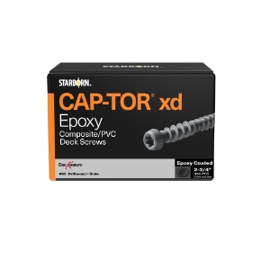10x2-1/2 Epoxy Coated Screws Dark Slate#55 (Drftwd,D Slate) 100 sq. ft.