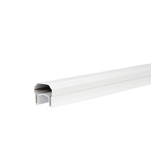 6 ft. Impression Rail Express Classic Aluminum Top Rail White AZTIXCSTR6W