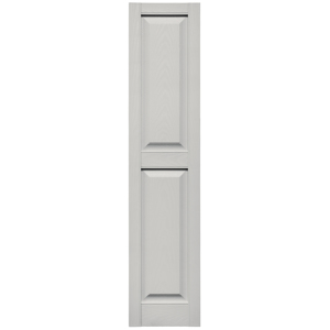 12 in. x 55 in. Raised Panel Shutter Paintable #030