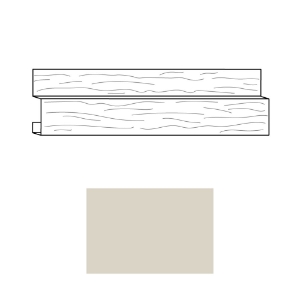 Batten Trim 10 ft. Fresh Canvas